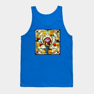 Artichoke Stained Glass Tank Top